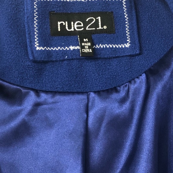 rue21 Blue Coat - Picture 3 of 5